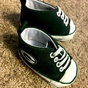 Packers Baby Booties size 0-6 month